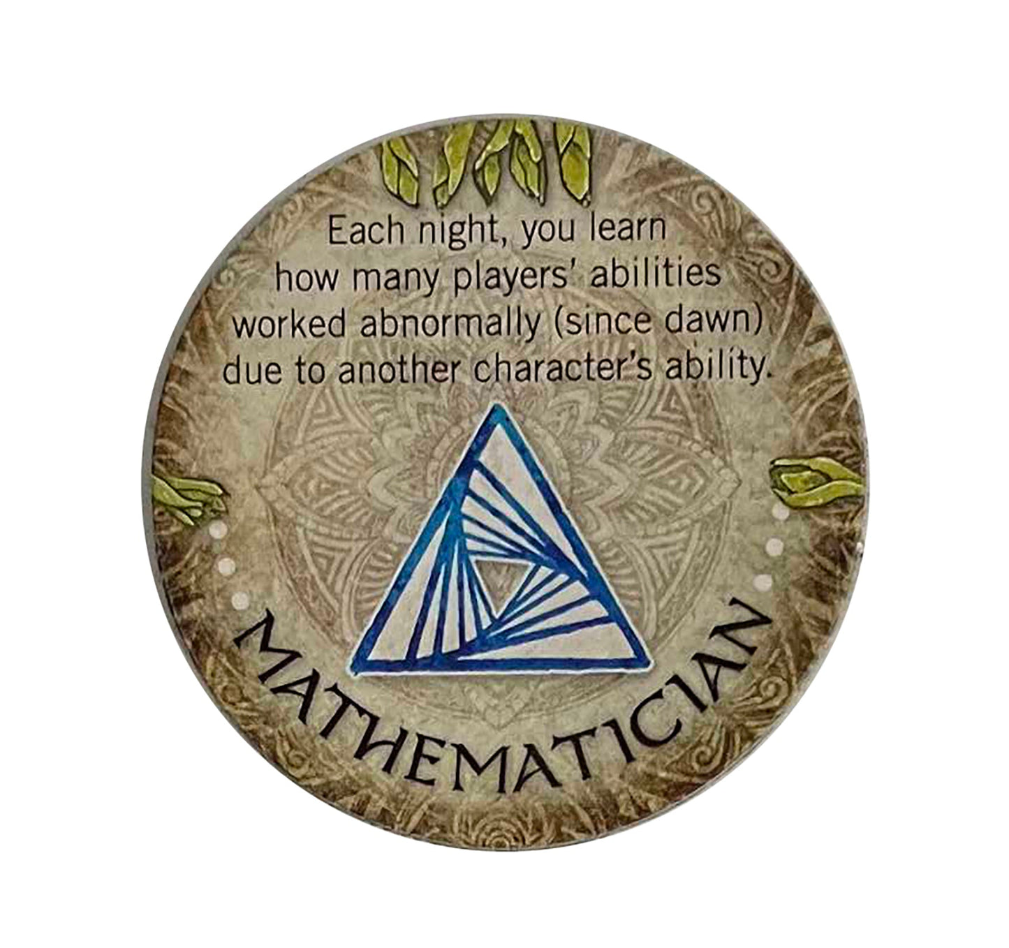 Mathematician Character Token
