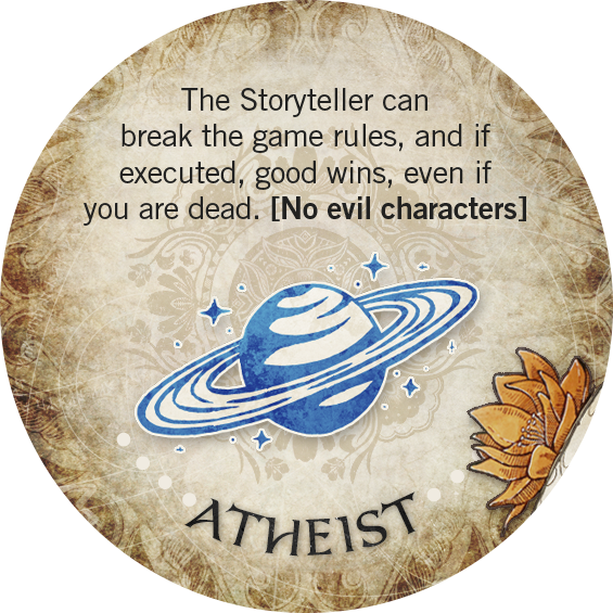 Atheist Character Token