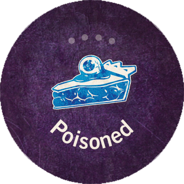 Cannibal Reminder Token 'Poisoned'