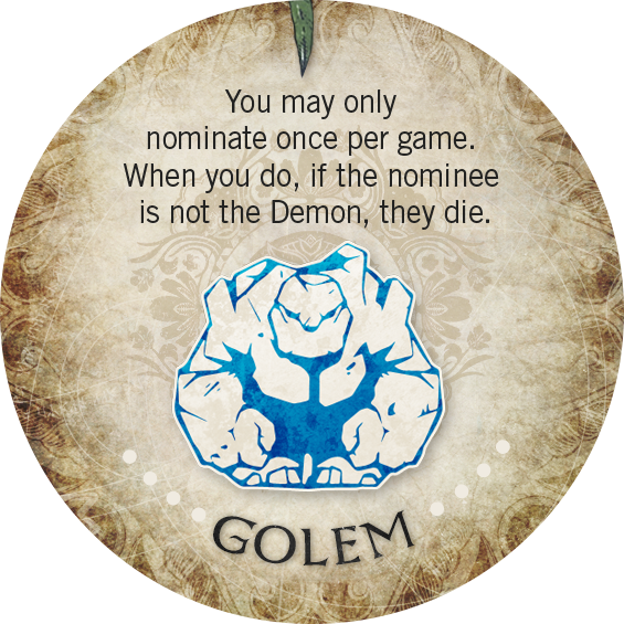 Golem Character Token