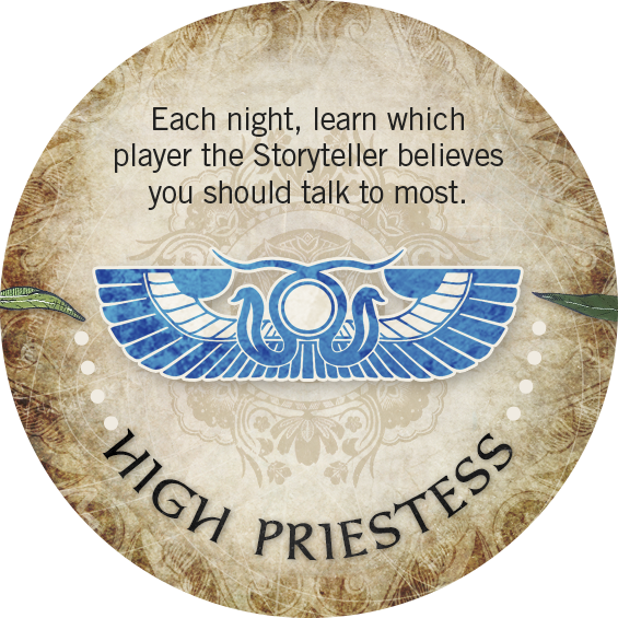 High Priestess Character Token