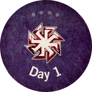 Riot Reminder Token 'Day 1'
