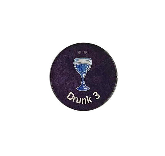 Courtier Reminder Token 'Drunk 3'