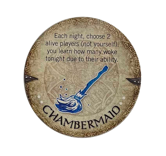 Chambermaid Character Token