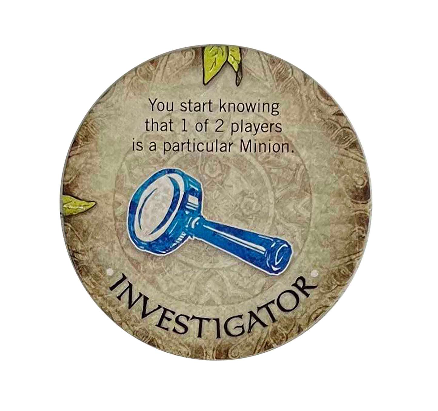 Investigator Character Token