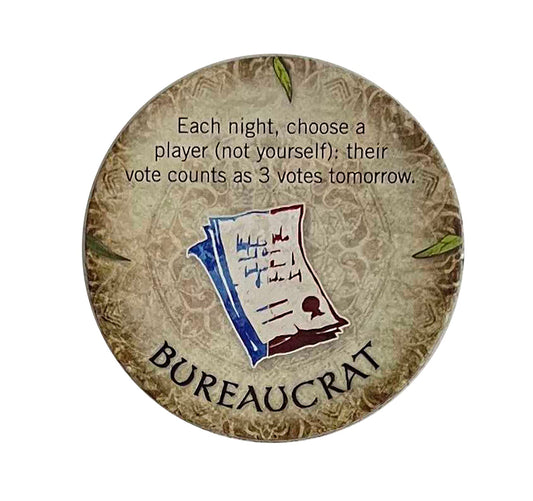 Bureaucrat Character Token