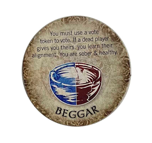 Beggar Character Token