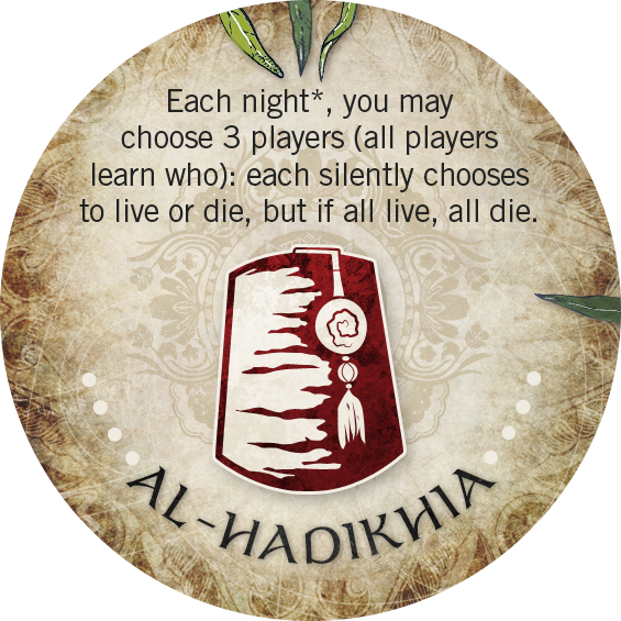 Al-Hadikhia Character Token