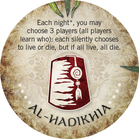Al-Hadikhia Character Token