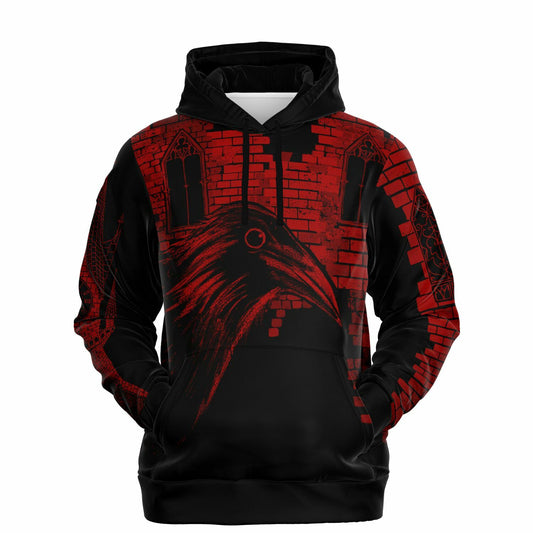 Red Raven Unisex Hoodie
