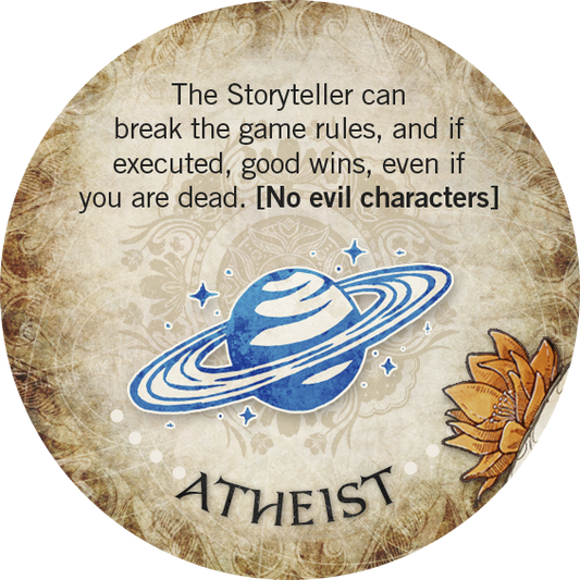 Atheist Character Token