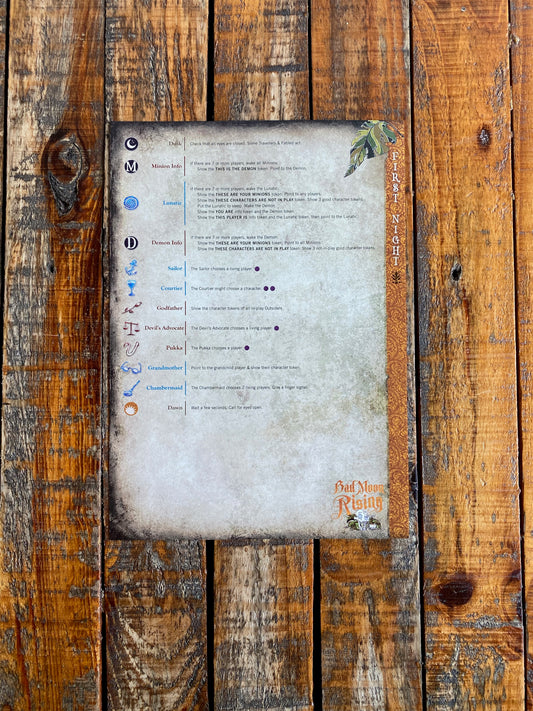 Night Sheet - Bad Moon Rising