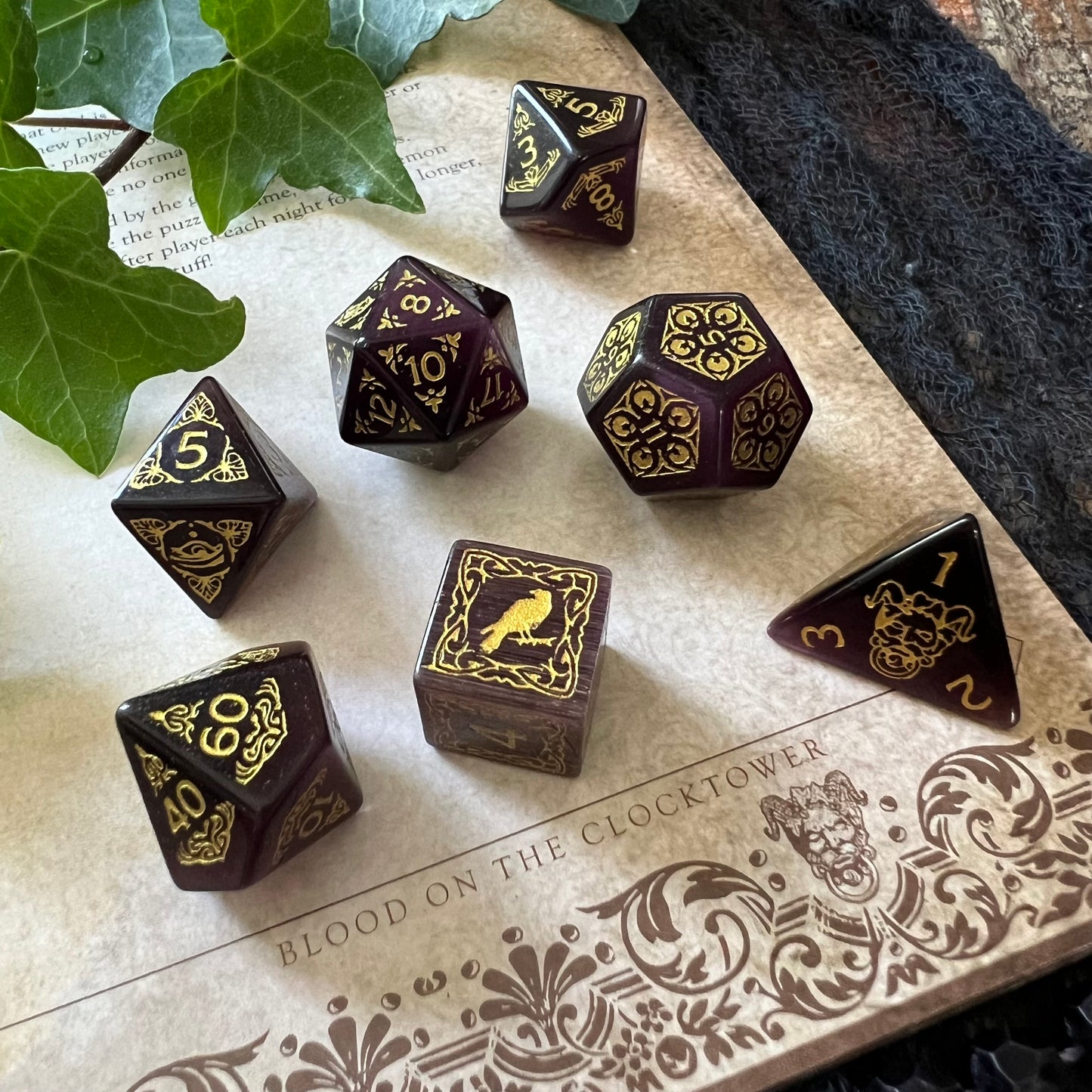 BotC Polyhedral Dice Set
