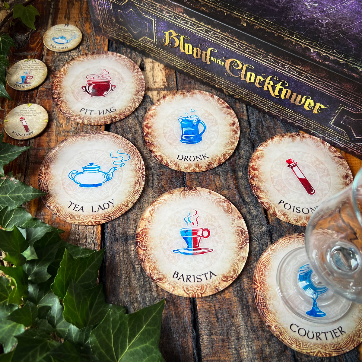 BotC Liquid Assets Coasters