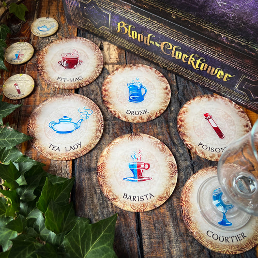BotC Liquid Assets Coasters