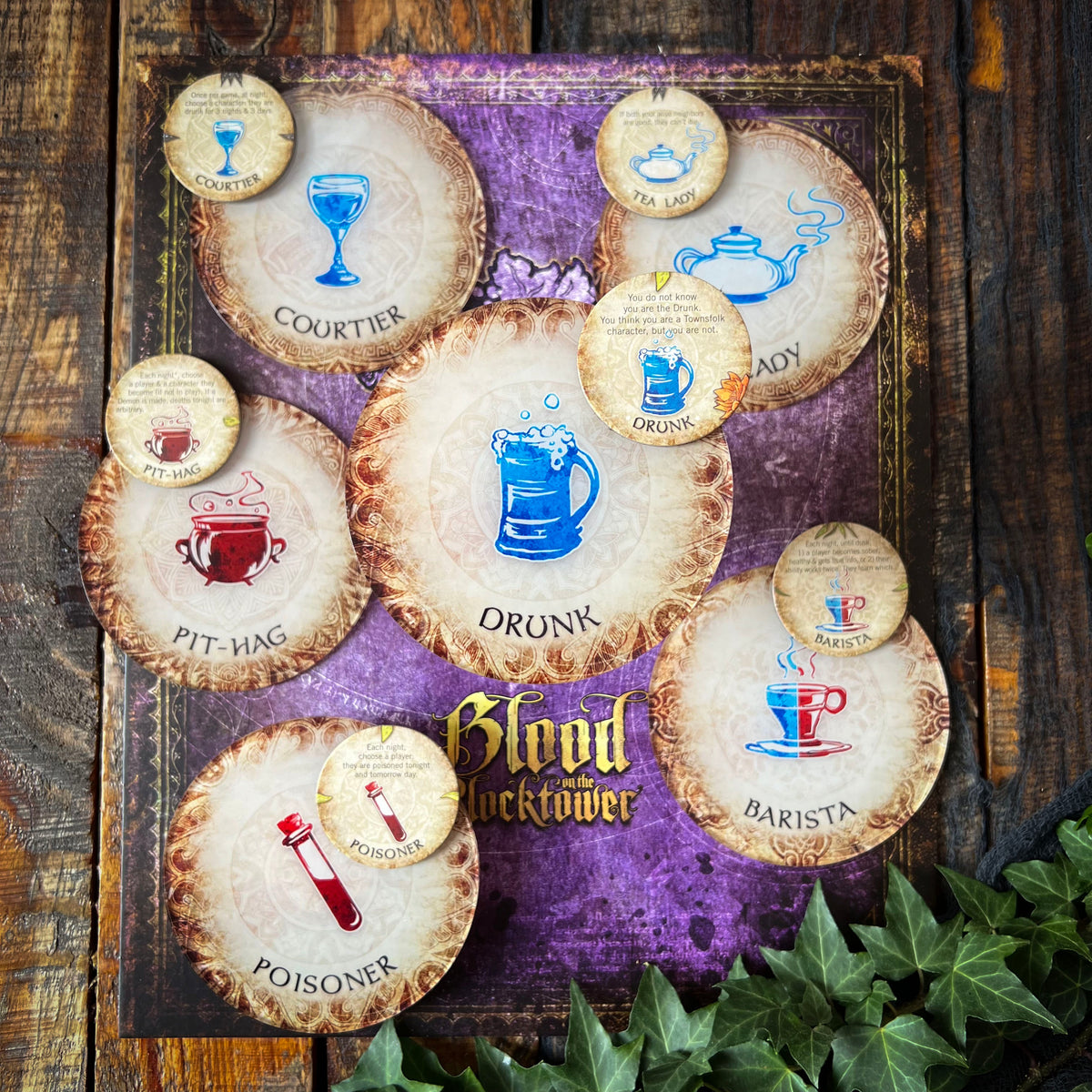 BotC Liquid Assets Coasters