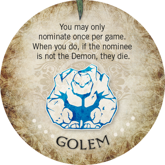 Golem Character Token