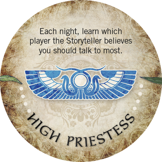 High Priestess Character Token