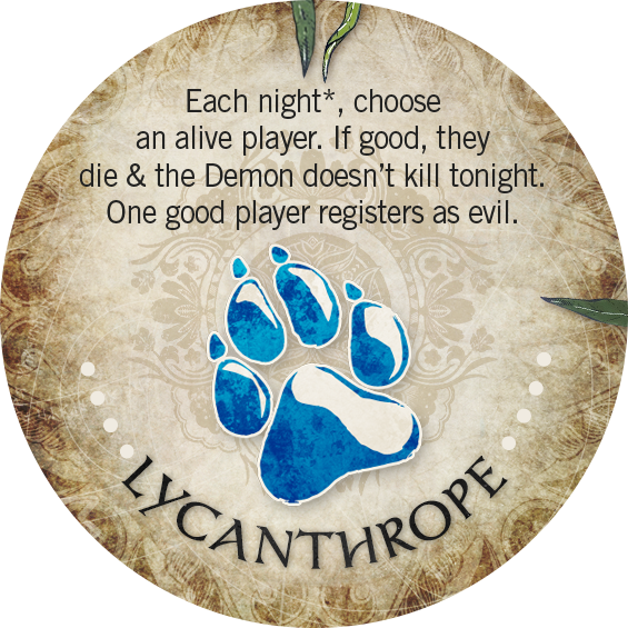 Lycanthrope Character Token