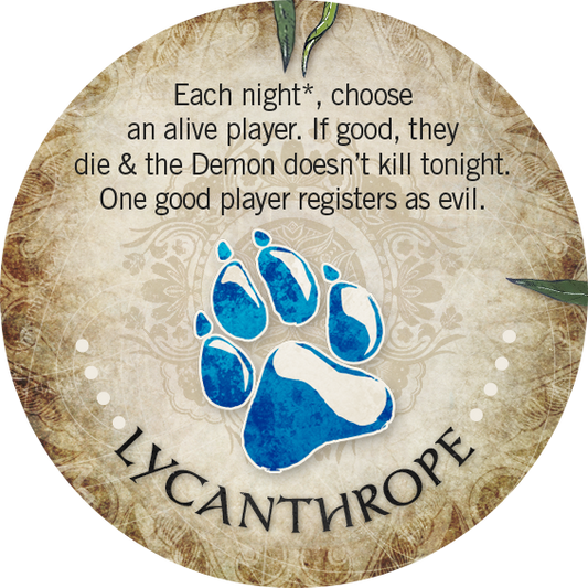 Lycanthrope Character Token