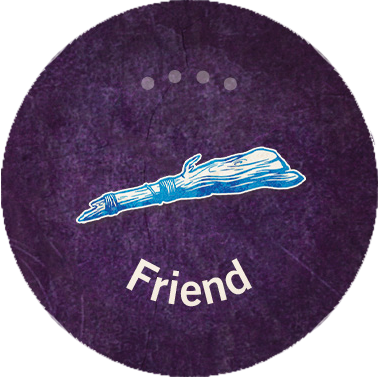 Ogre Reminder Token 'Friend'