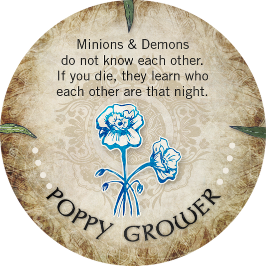 Poppy Grower Character Token