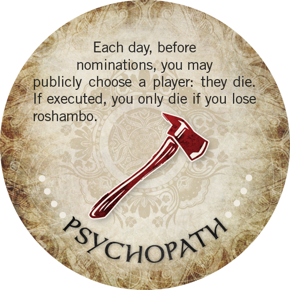 Psychopath Character Token