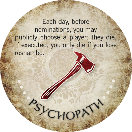 Psychopath Character Token