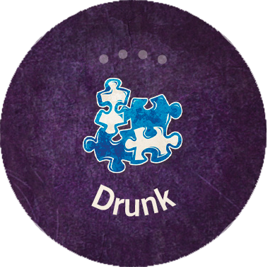 Puzzlemaster Reminder Token 'Drunk'