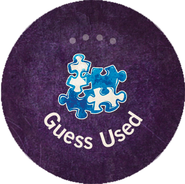 Puzzlemaster Reminder Token 'Guess Used'