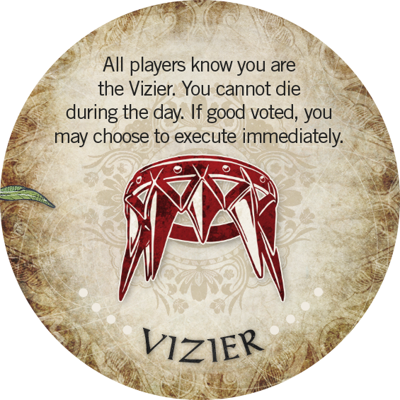 Vizier Character Token