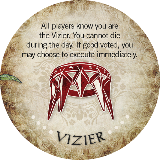Vizier Character Token