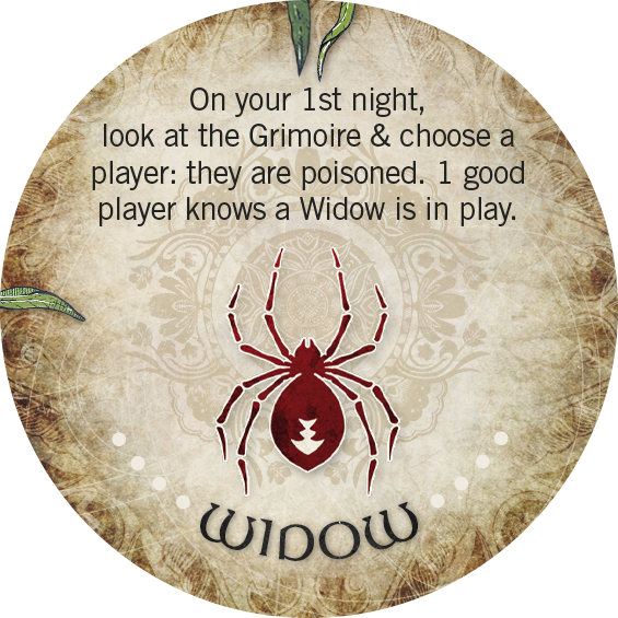 Widow Character Token