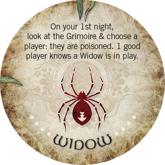 Widow Character Token