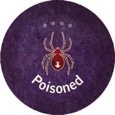 Widow Reminder Token 'Poisoned'