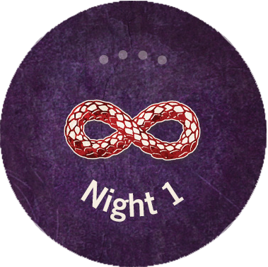 Xaan Reminder Token 'Night 1'